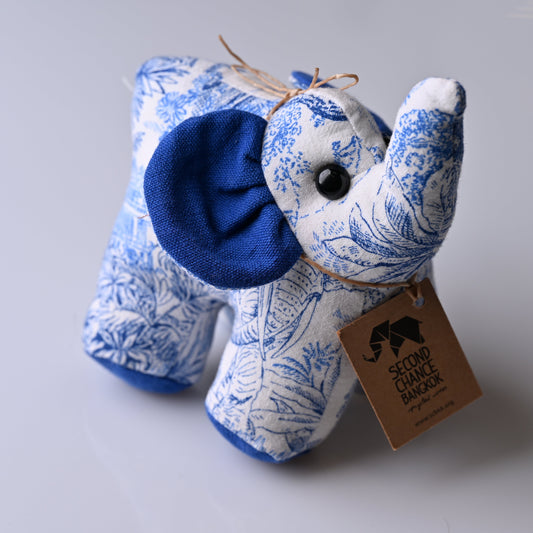 Upcycling Stoff Elefant